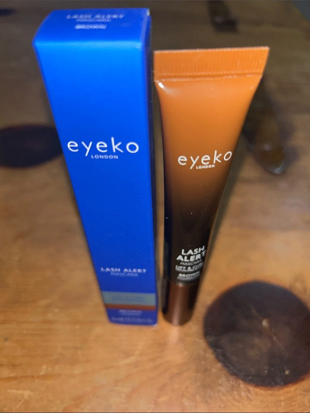 Eyeko London Lash Alert Mascara Brown (Marron) Lift & Curl 8ml / 0.27 fl oz –New
